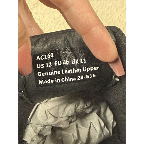 Aetrex Jaden Cap Toe Lace Up Oxford Men's Black Comfort Dress Shoes Size 12 - Picture 7 of 8